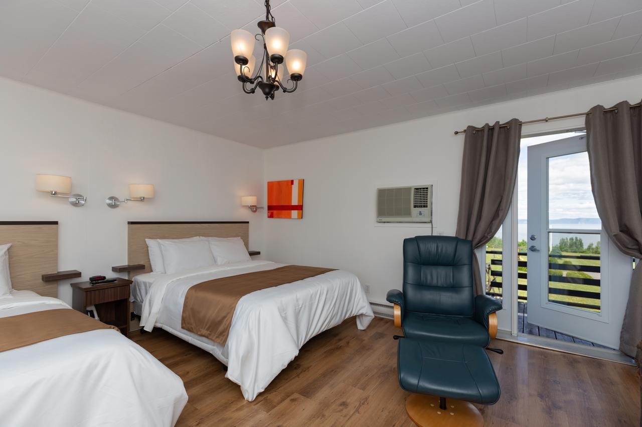 Motel Au Fleuve D'Argent Rivière-du-Loup Exteriör bild